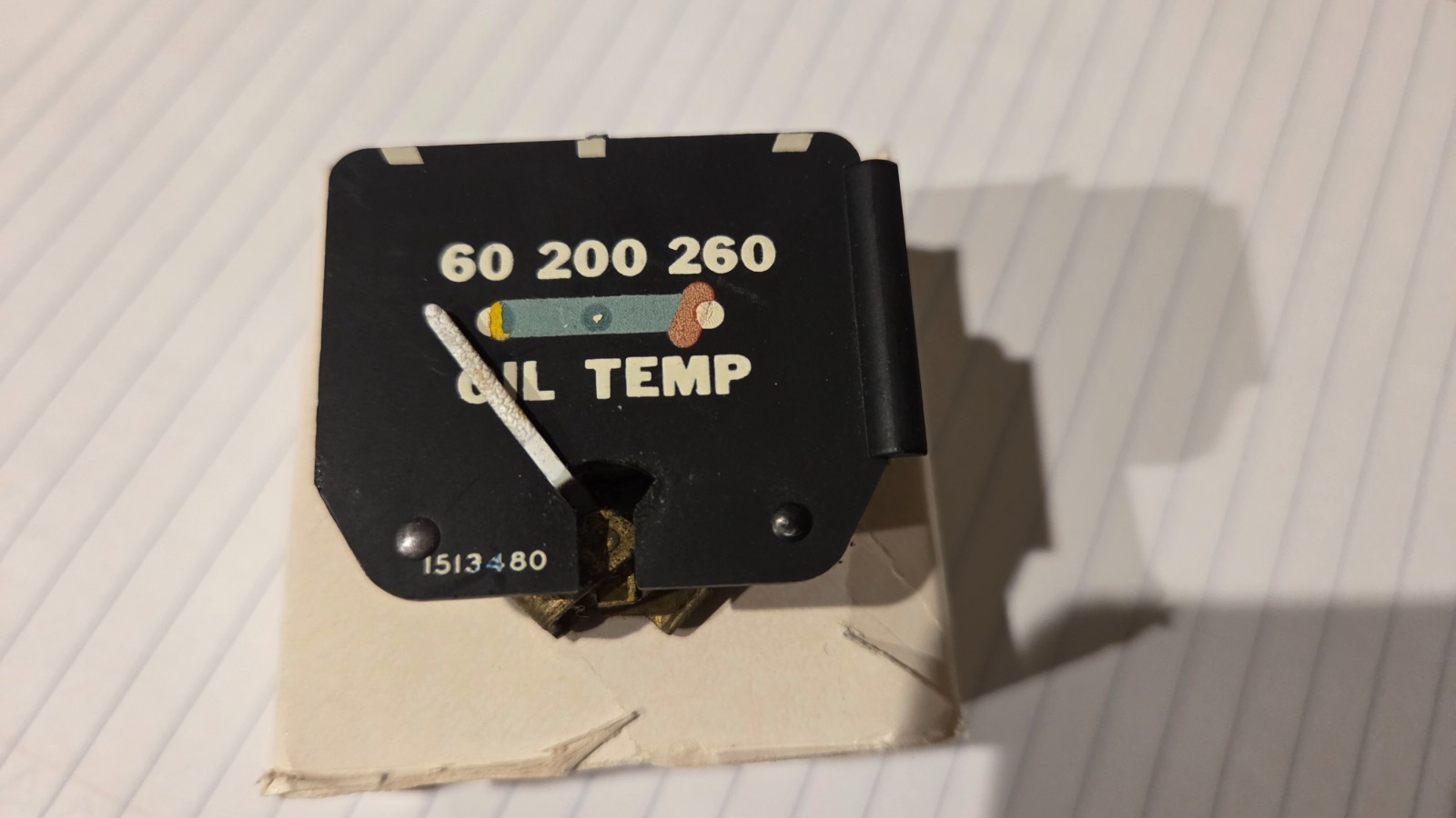 Piper Comanche AC Oil Temperature Gauge (1513480)