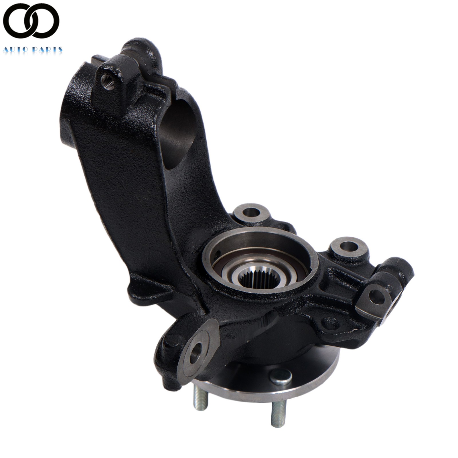 Front Steering Knuckle & Wheel Hub Bearing Assembly Driver For Ford Focus 2.0L
