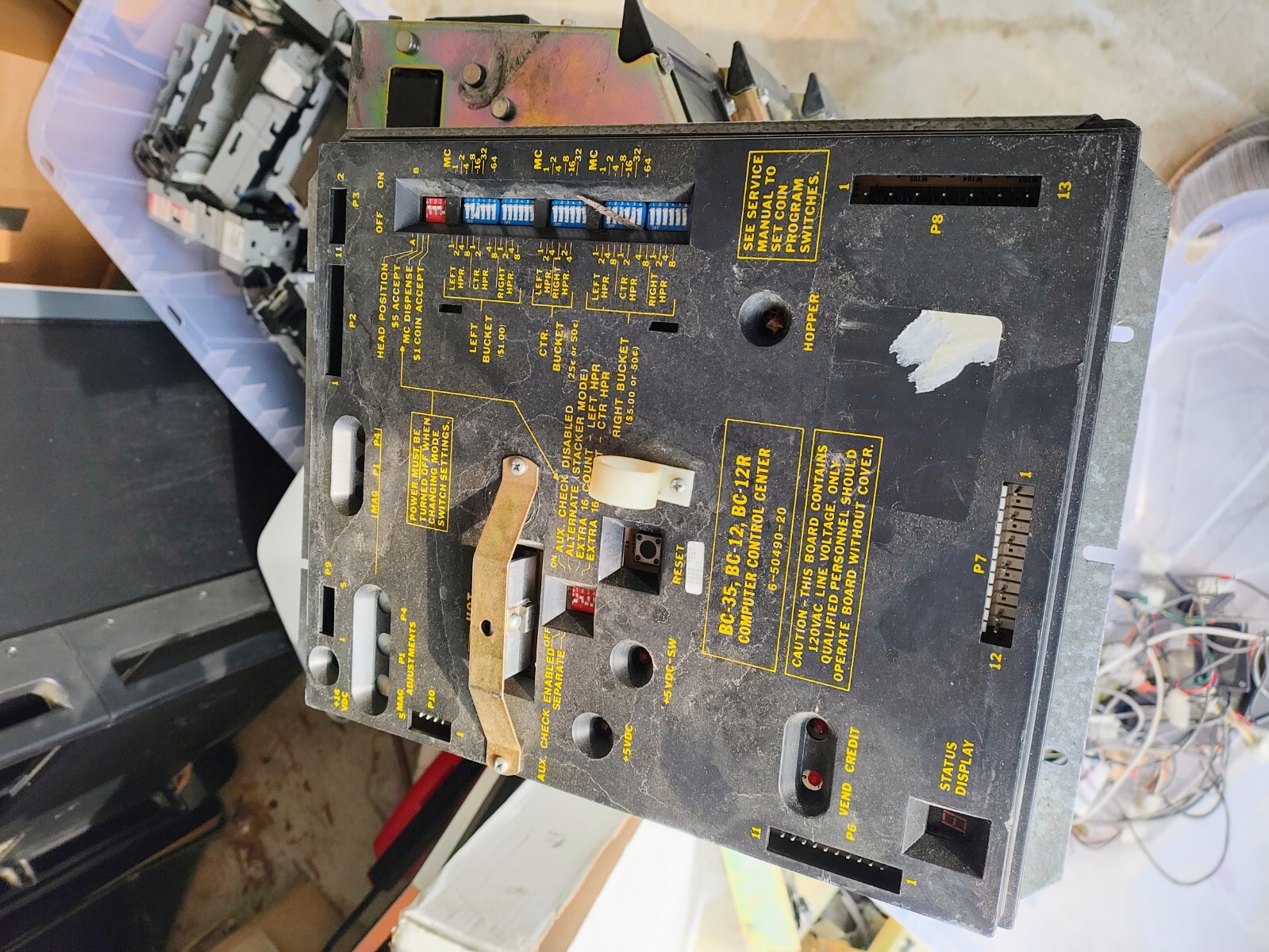 1 rowe bc 35   computer cotrol  center  6-50490-06