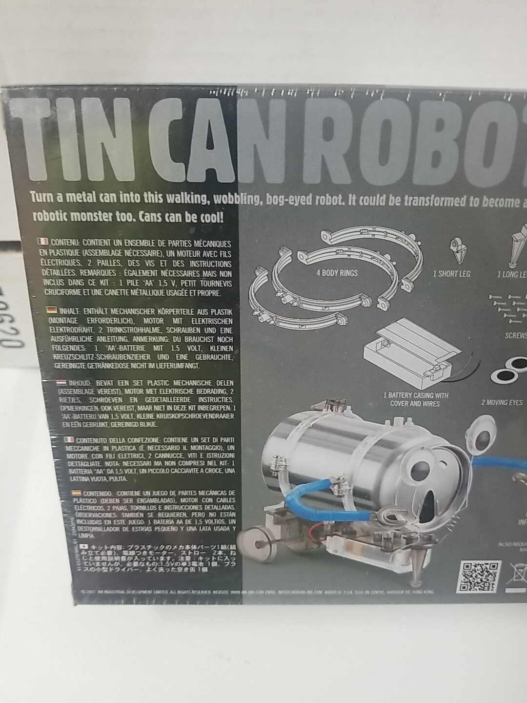 Green Science 4M TIN CAN ROBOT