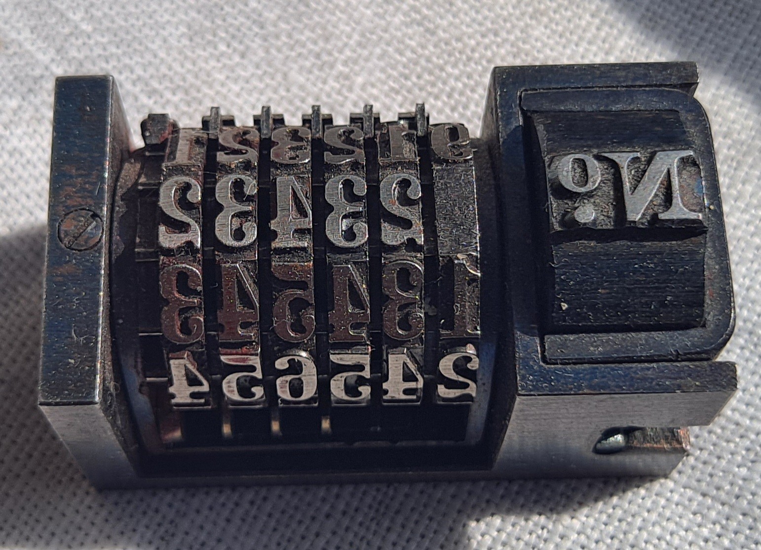 American Numbering Machine Co. Brooklyn, NY "Blueboy" Model 6 Part #569269 Mint!
