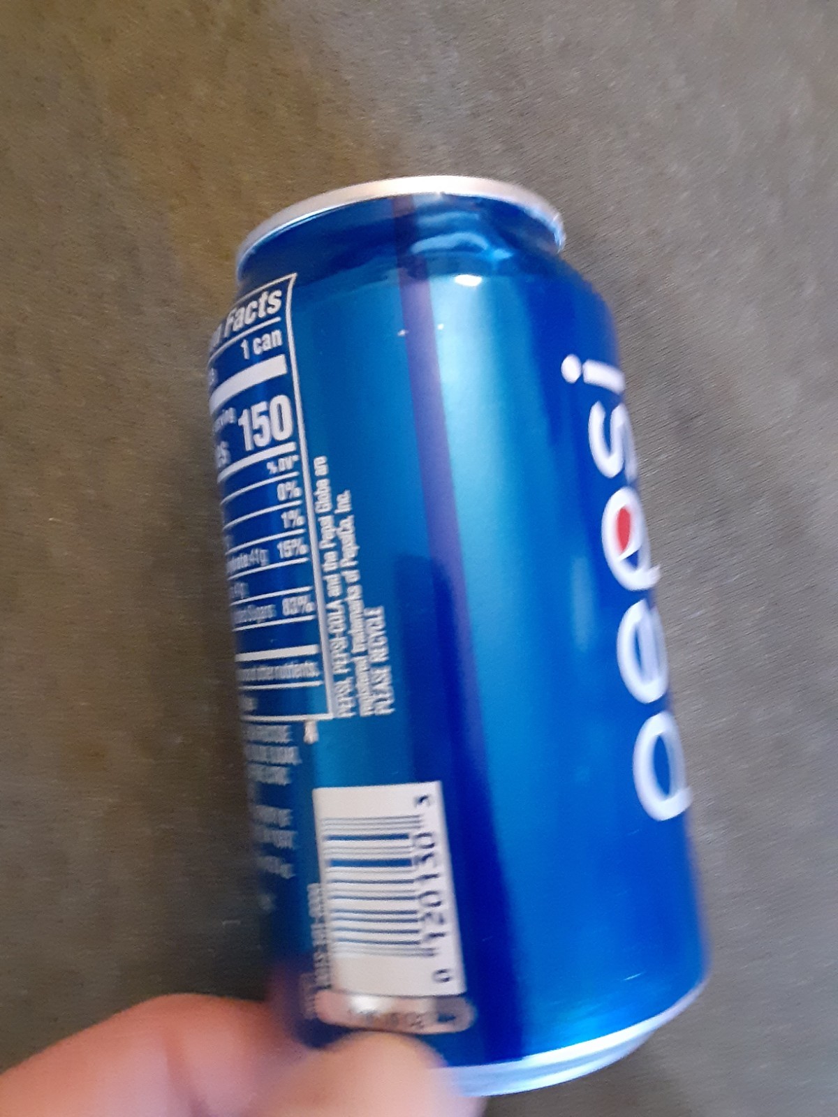 Pepsi soda stash can