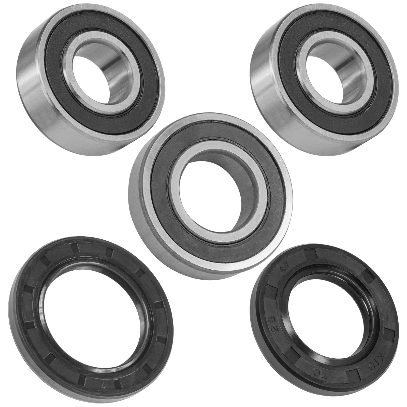 Rear Wheel Ball Bearings Seals Kit for Yamaha YZF600R 1995-2007