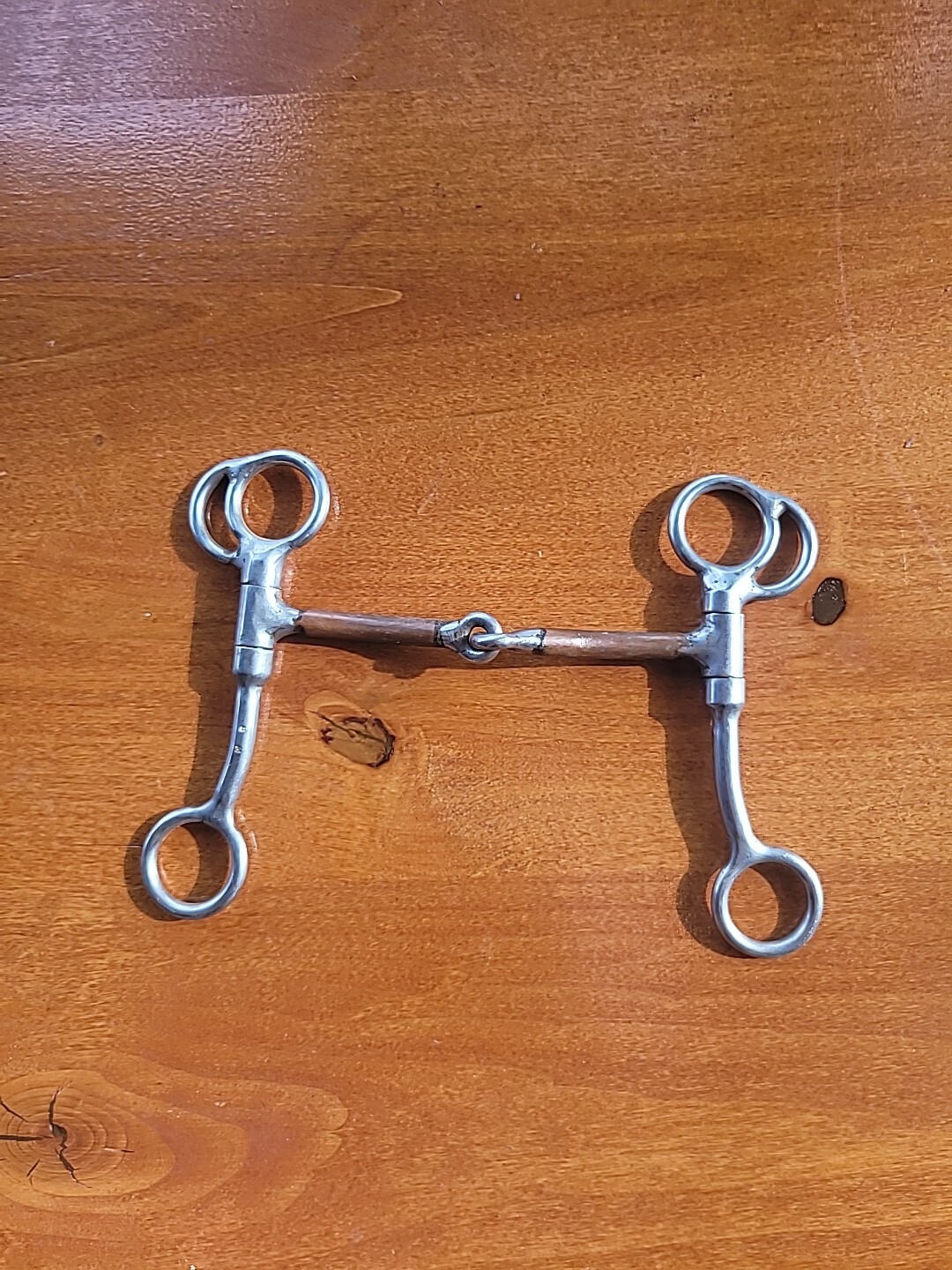 Bit Master Copper Inlaid Snaffle 3 In Shank 5 M Used Bit