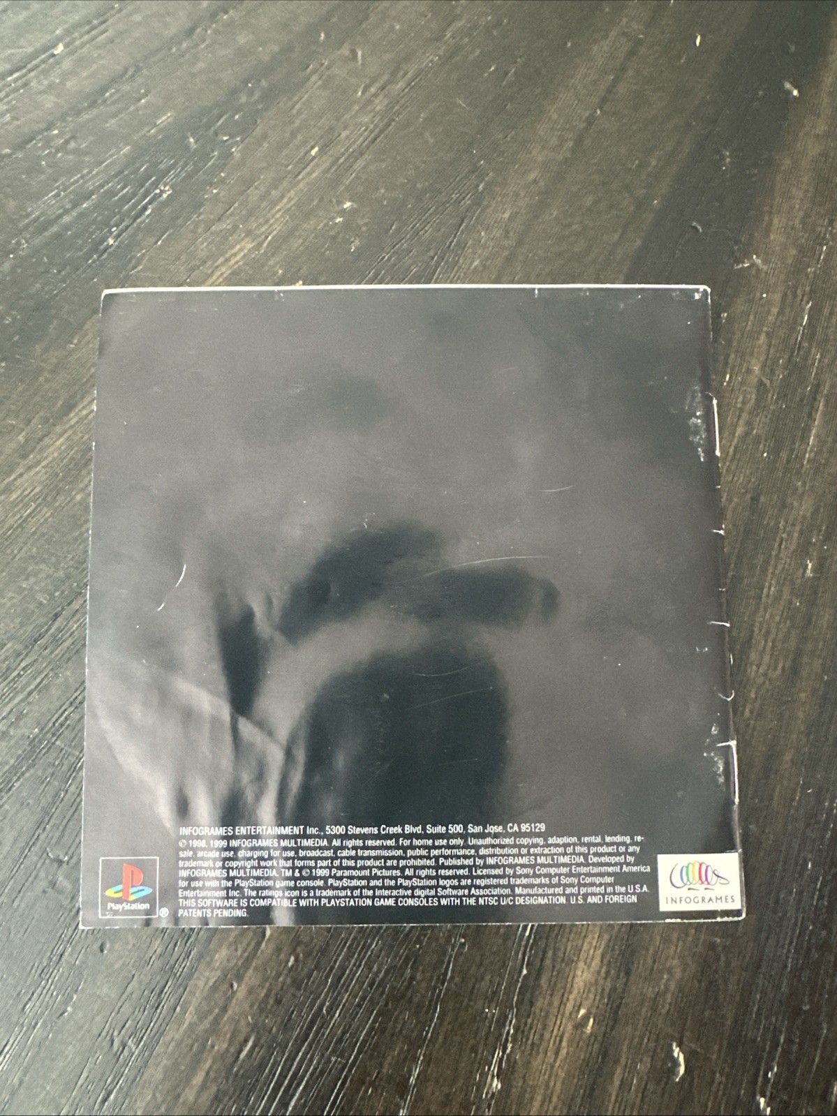 PlayStation 1 PS1 Manual Only Mission: Impossible
