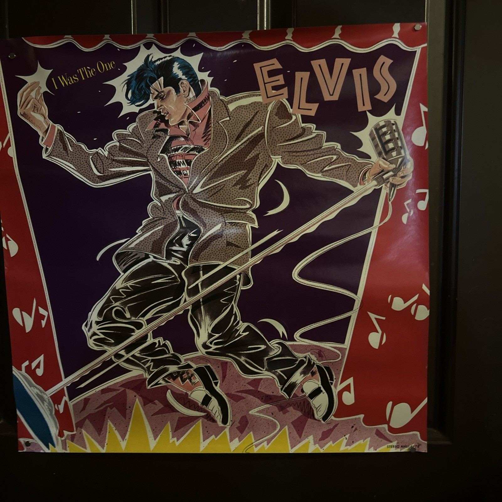 ELVIS PRESLEY VINTAGE PROMO POSTER