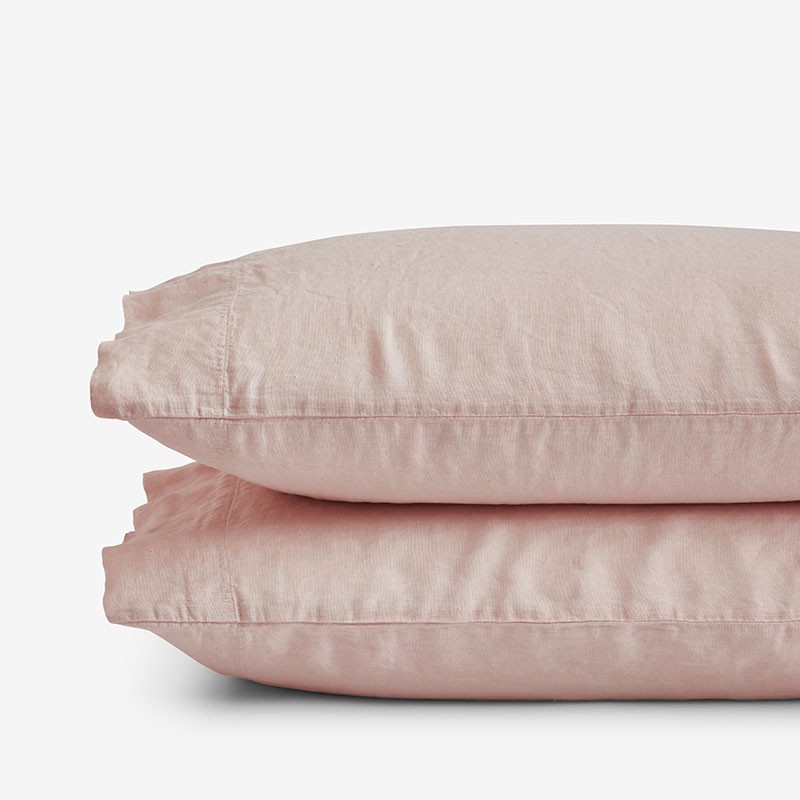 Premium Breathable Washed Linen Solid Pillowcase Set-TheCompanyStore|62787