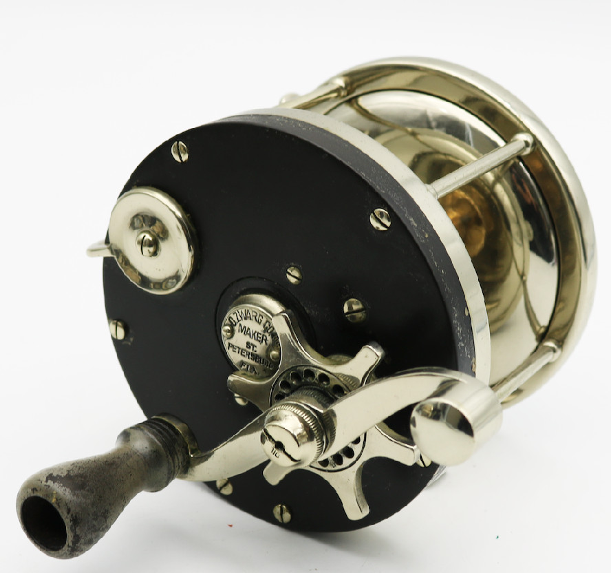 Vintage OTTO ZWARG 6/0 Model 600 MAXIMO Fishing REEL 1947 St. Petersburg, FL