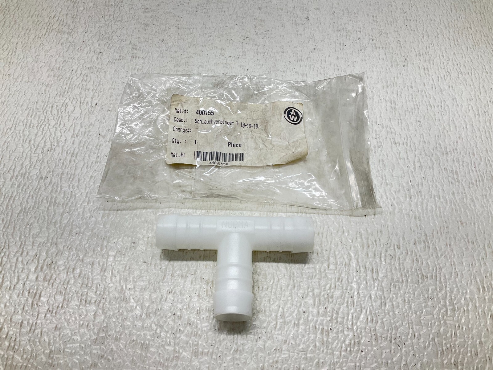 AW 400155 Schlauchverbinder T 19-19-19 New (TSC)