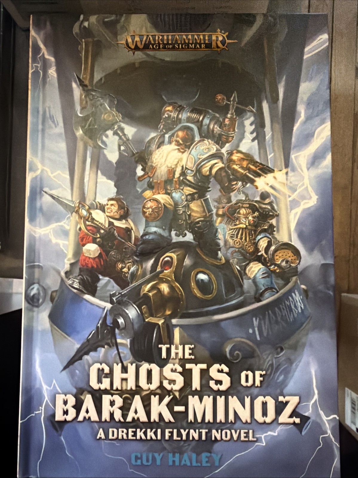 WARHAMMER AGE OF SIGMAR THE GHOSTS OF BARAK-MINOZ HARDBACK Black Library New