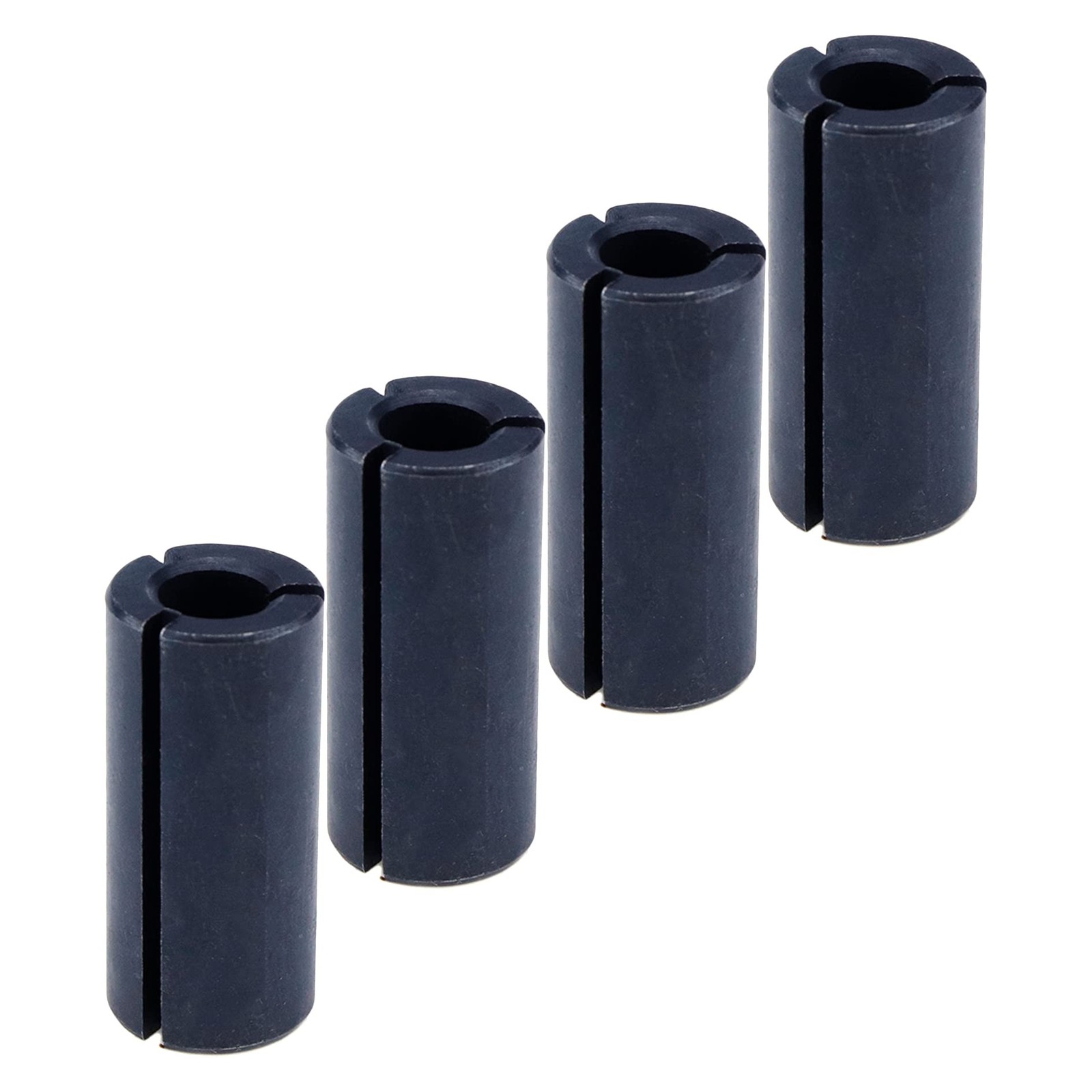 4Pcs Router Conversion Sleeve Tool Bit, 1/2" to 1/4" (12.7-6.35mm) Router Con...