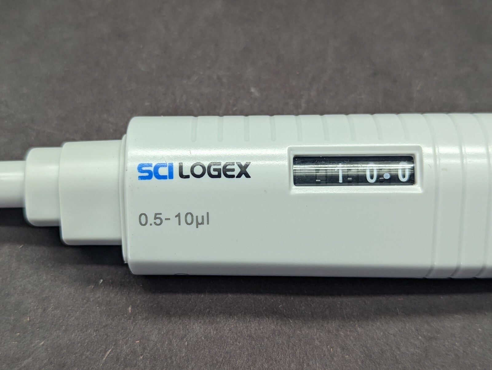 SCILOGEX MicroPette Plus 0.5-10µl Single Channel Adjustable Manual Pipette