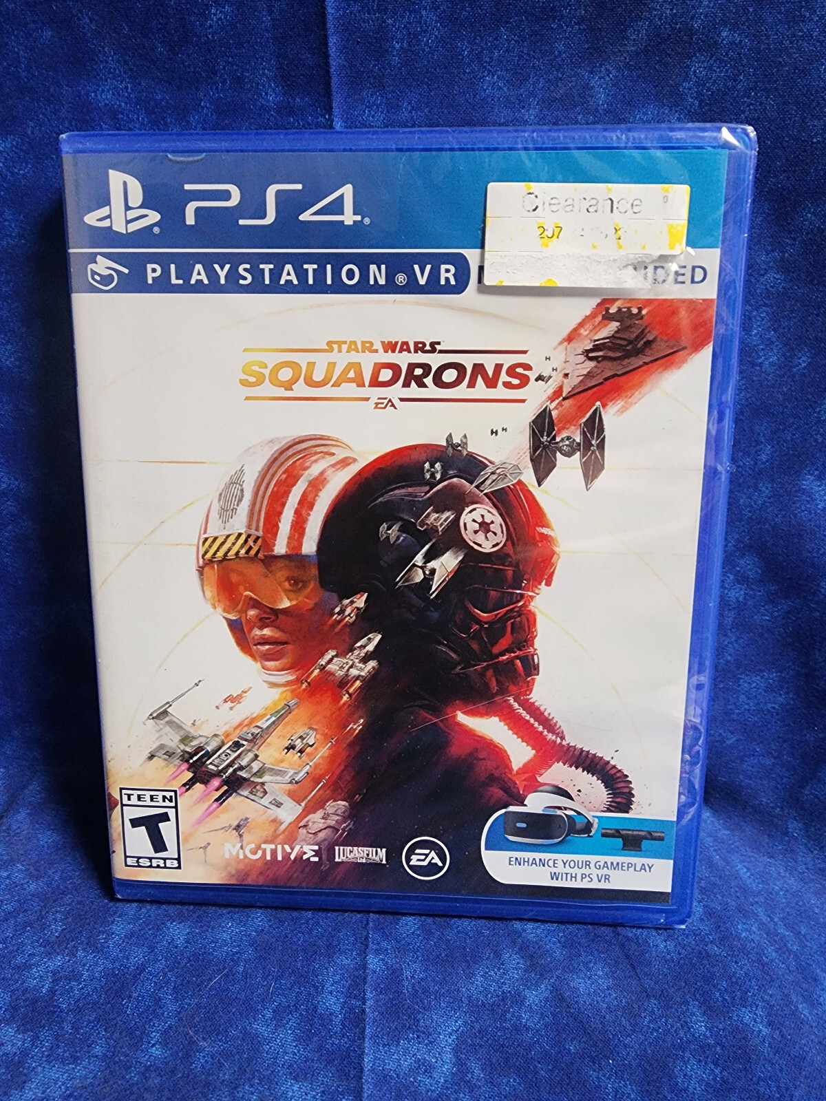 Playstation 4 PS4 Star Was: Squadrons Factory Sealed