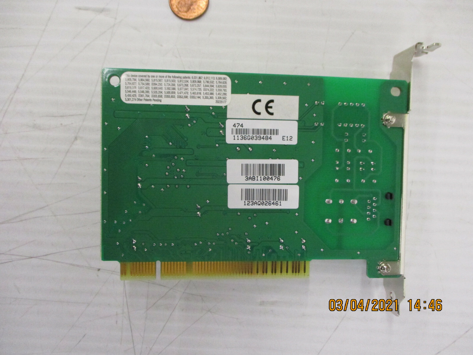 MultiTech MT128PCI-SD ISDN PCI Network Adapter. Brand New!