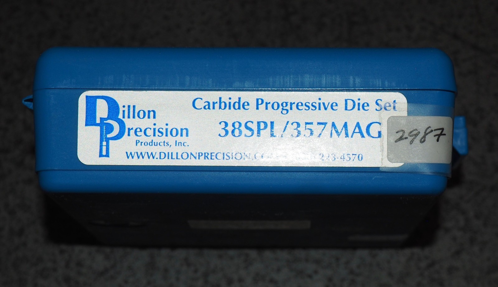 Dillon .38 Spl/.357 Mag -(Carbide) 3-Die Set-(14400)-In Box-older