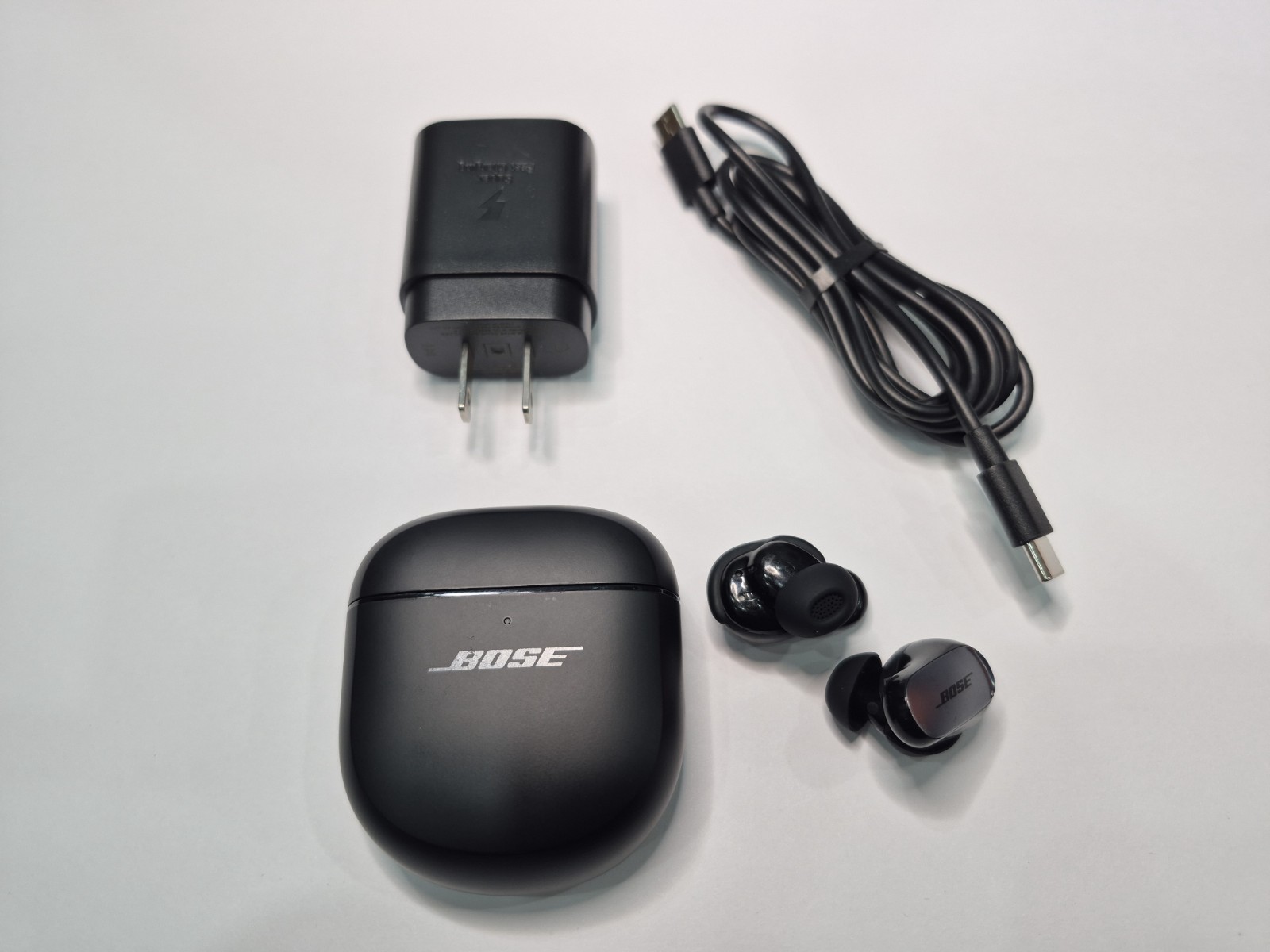 Bose QuietComfort Ultra Wireless Noise Cancelling In-Ear Earbuds - Black