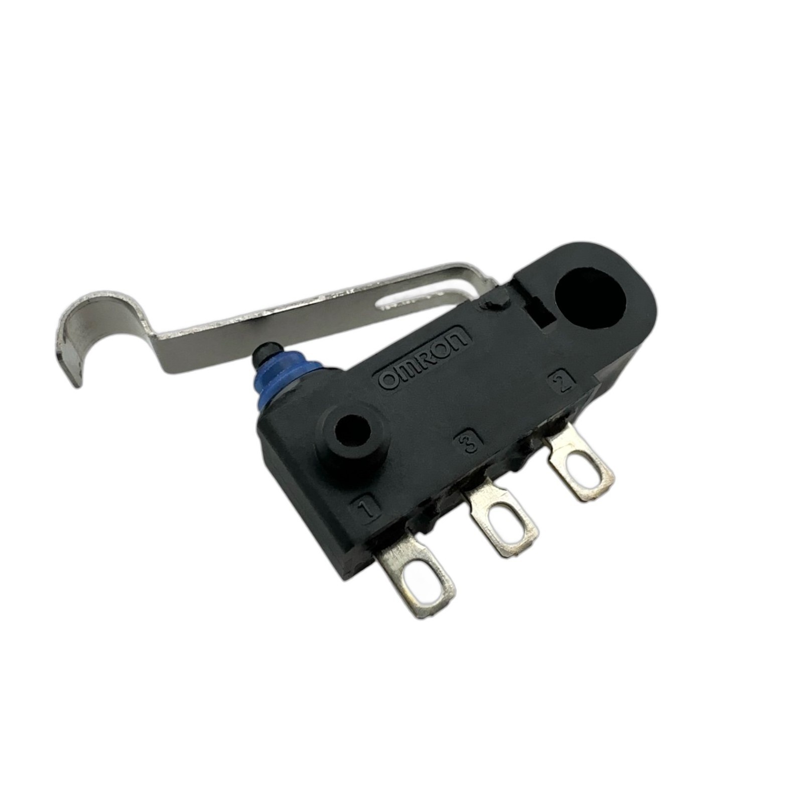 Omron D2HW-C271H Curved Lever 3-Pin Micro Switch Snap Action SPDT 0.1A/125VAC