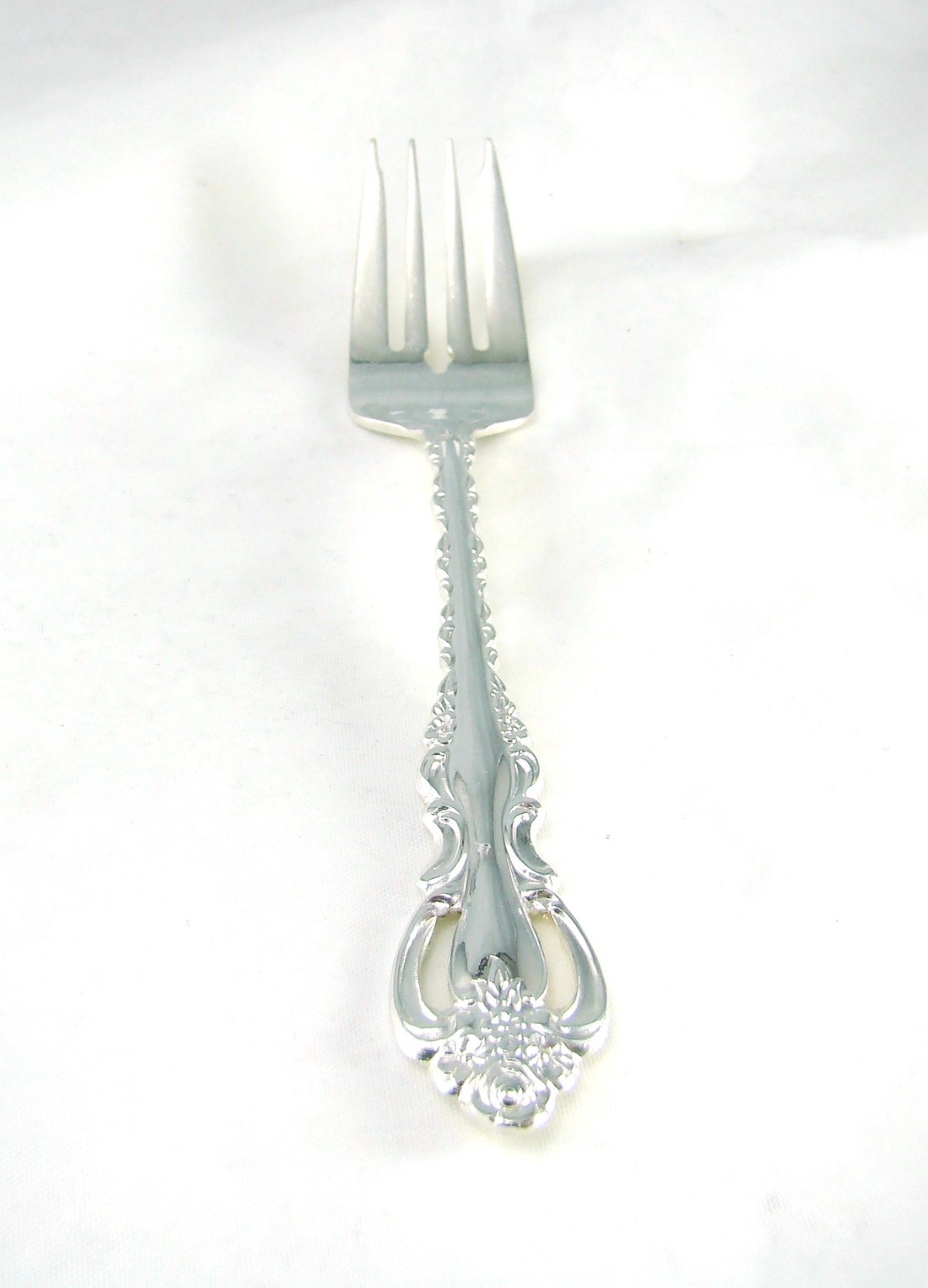 International Deepsilver Silverplate 1969 Korea COUNTESS Lot of 4 Salad Forks