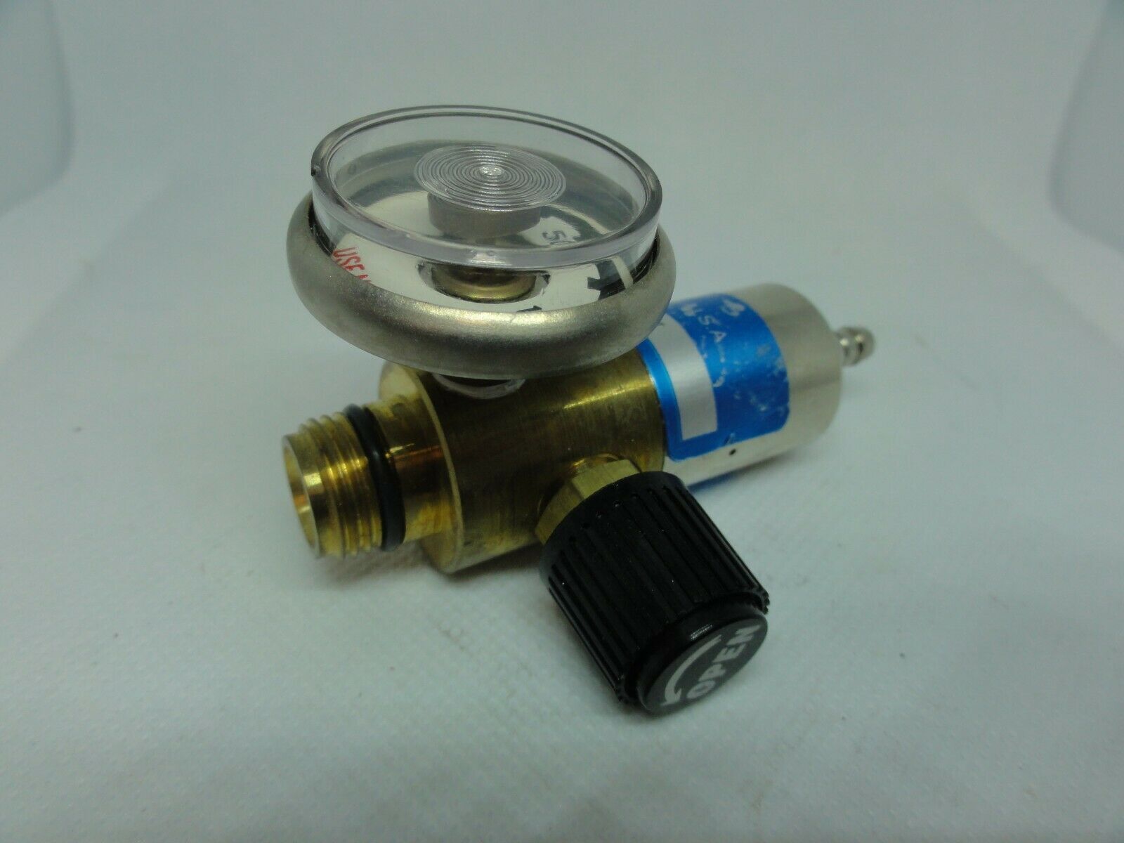 ALPHAGAZ 715-2LPM Cylinder Pressure Regulator Gauge 0-1000 PSI