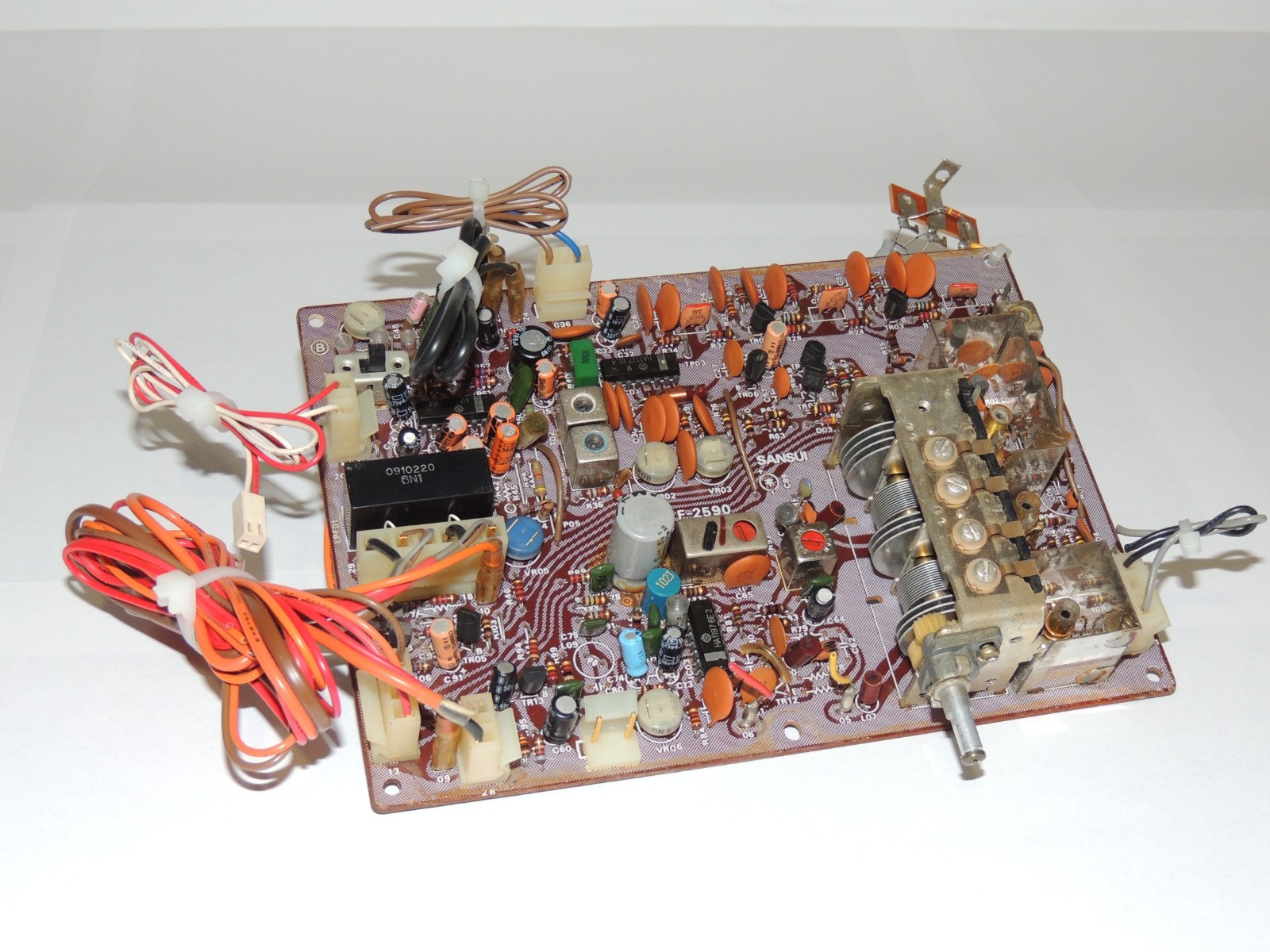 Sansui QRX-8001   Tuner Circuit Board Assembly   F-2590 7521381