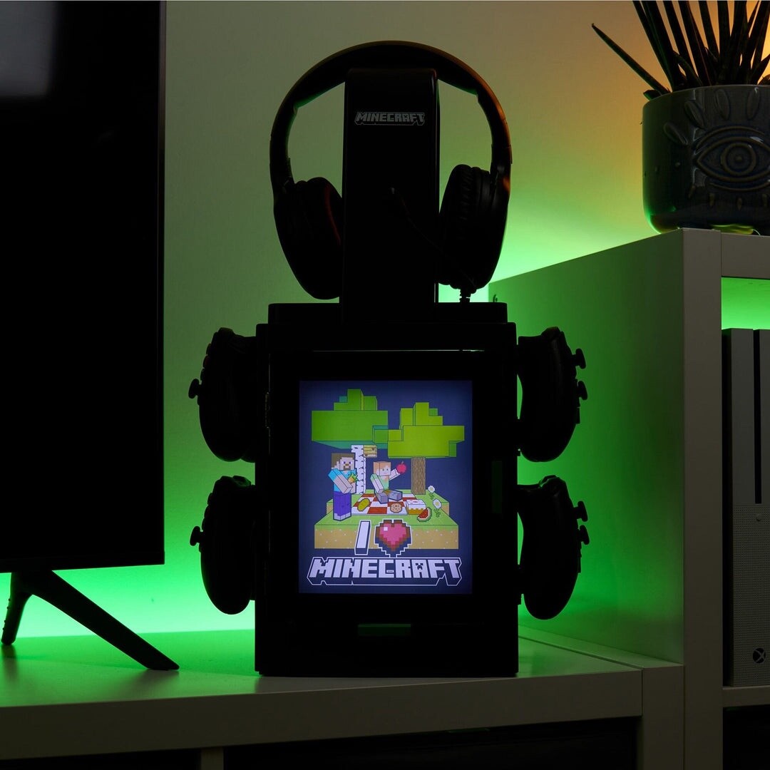 Numskull Official Minecraft LED Light Gaming Locker