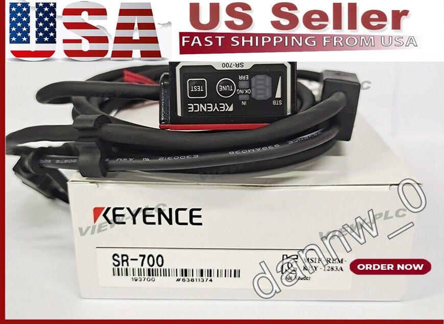 New In Box KEYENCE SR-700 Barcode Reader Scanner Free fast shipping
