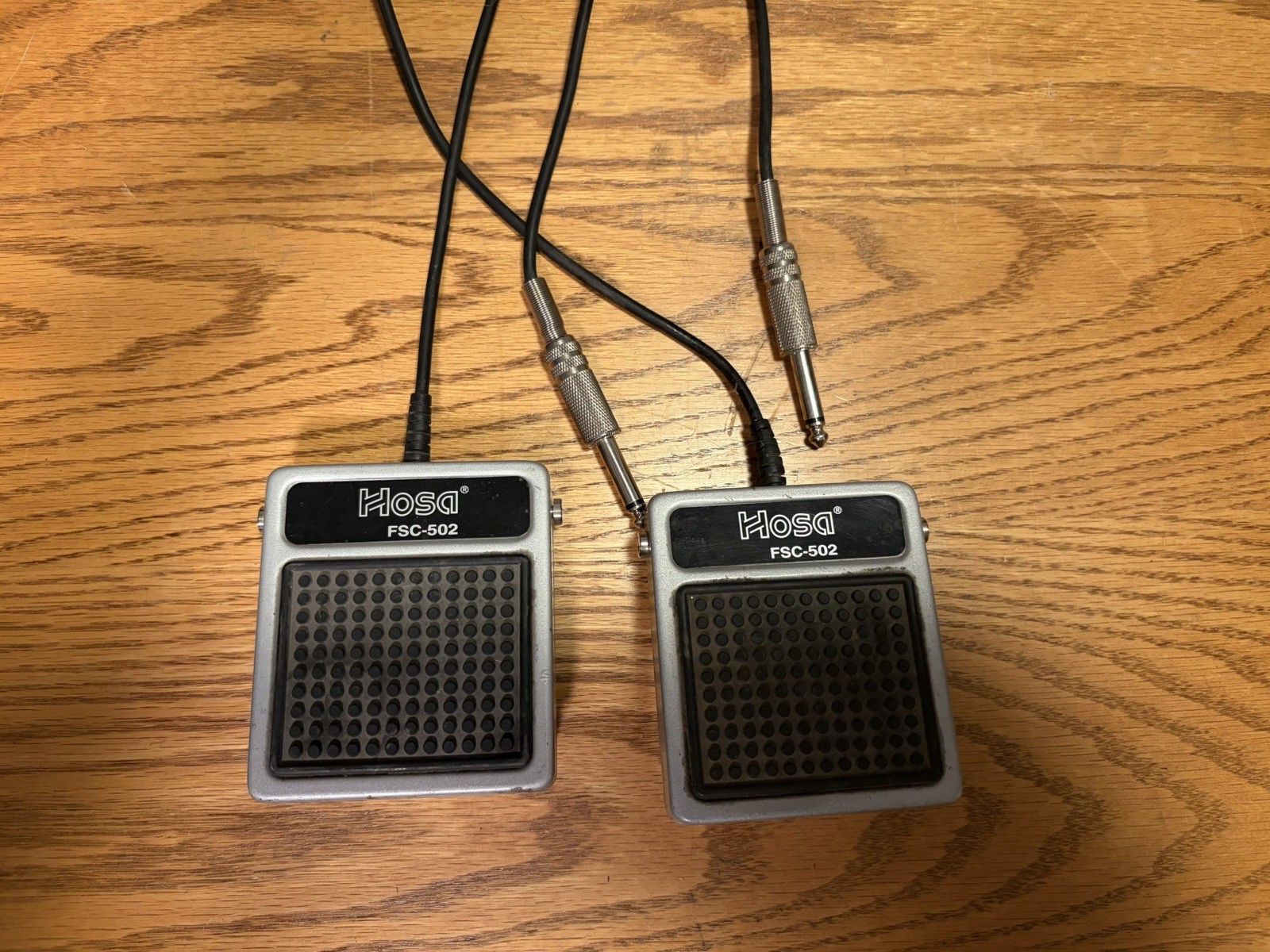 2 Hosa FSC-502 Foot Switches