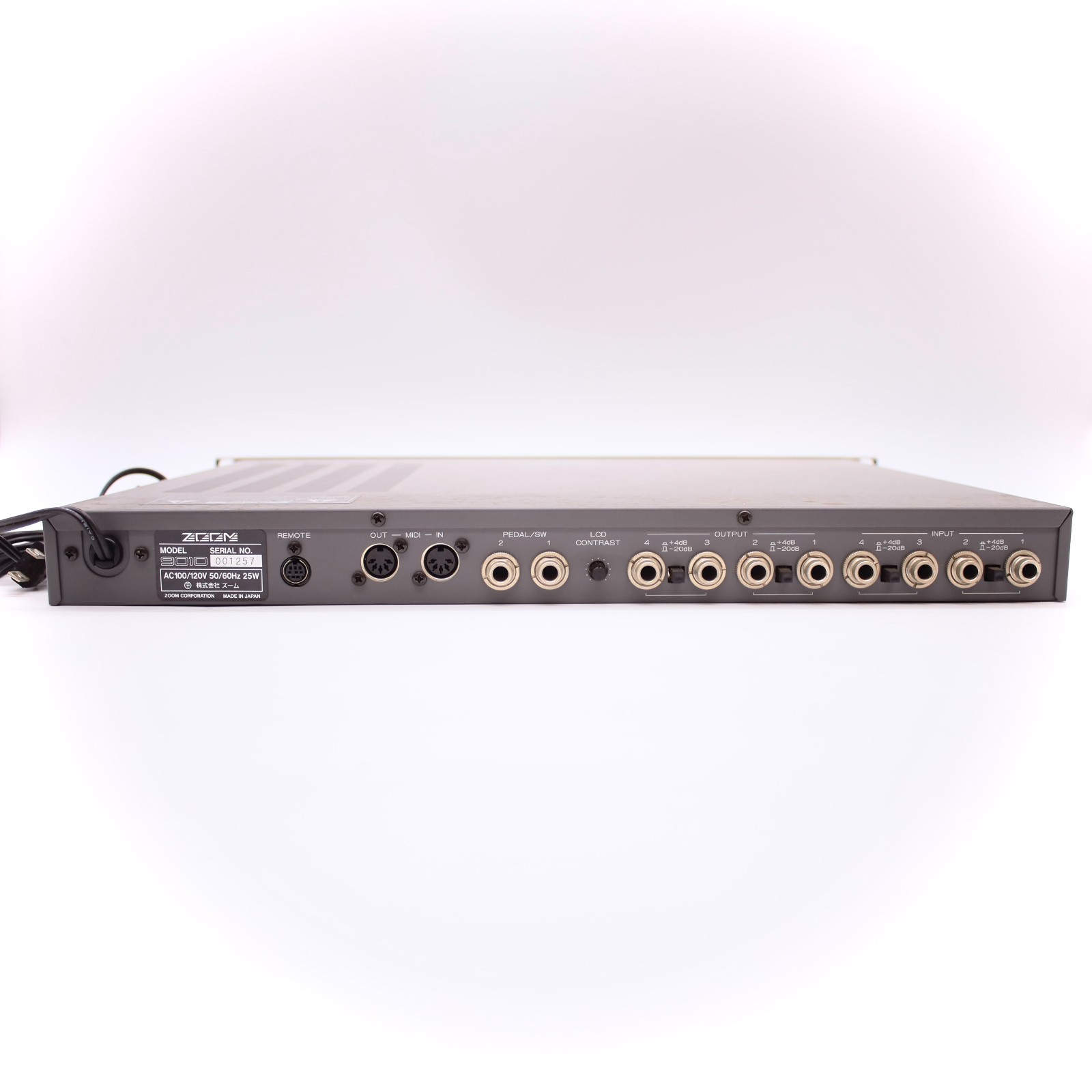 ZOOM 9010 Advanced Sound Processor Made in Japan Multi Effects Processor 001257