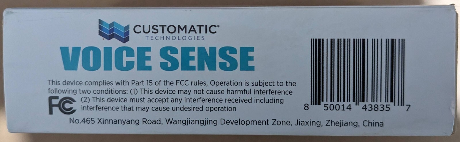 Customatic Adjustable Base Bed Voice Sense Voice Control Module Remote