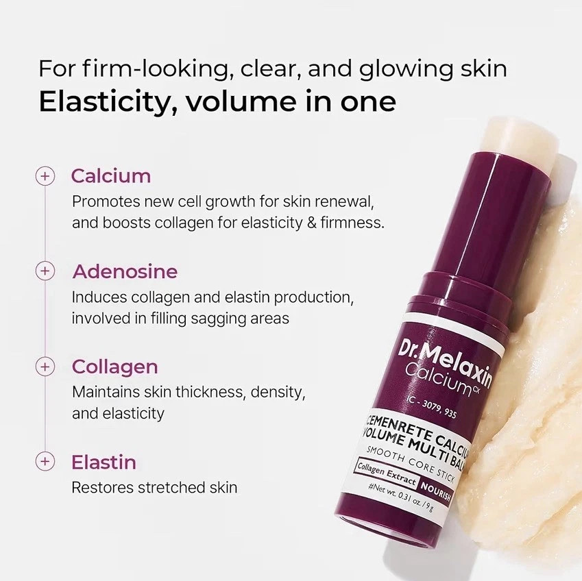 Dr. Melaxin Wrinkle Core Stick | 9g Calcium Volume Multi Balm Cemenrete