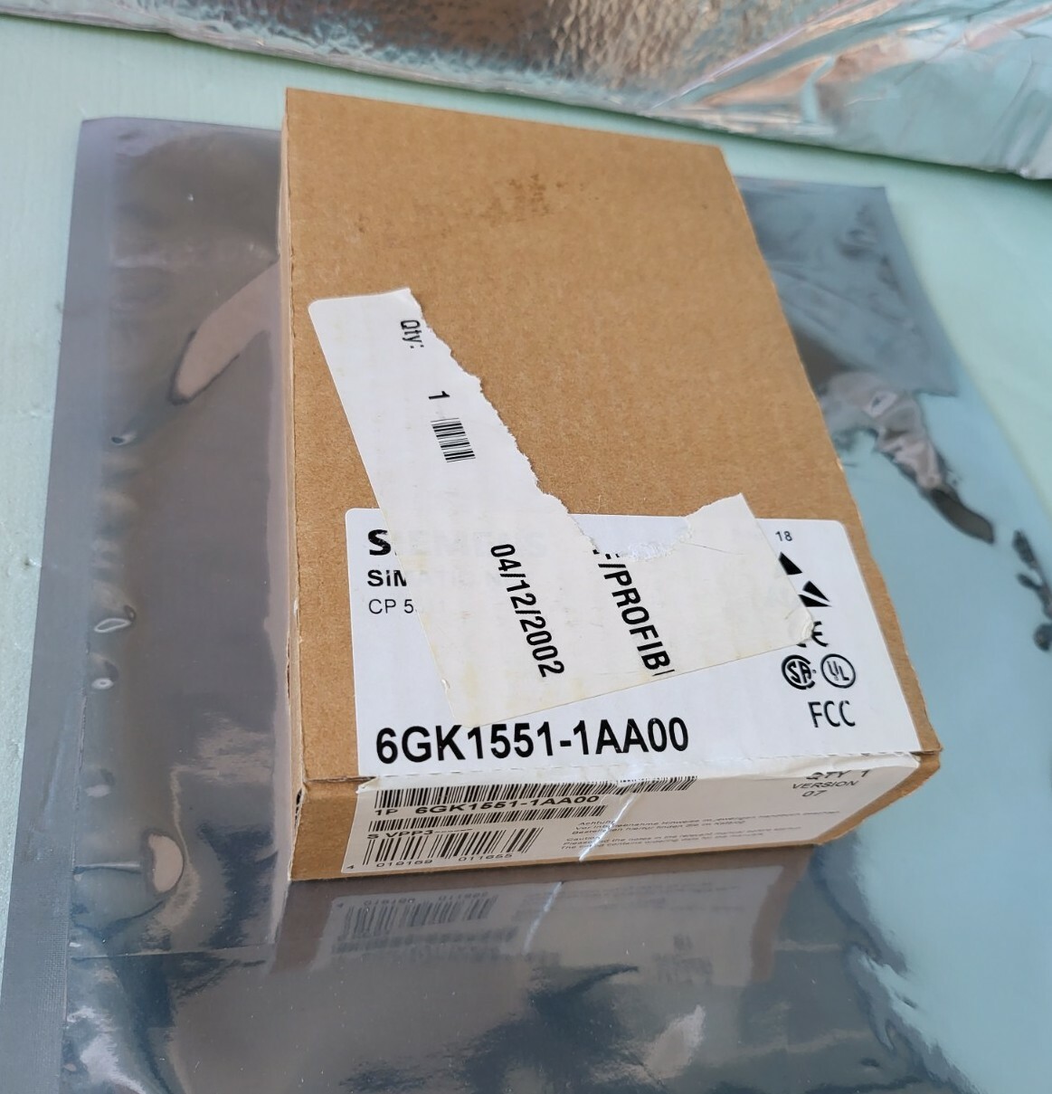NEW Siemens 6GK1551-1AA00 Communication Processor Module, Version 07