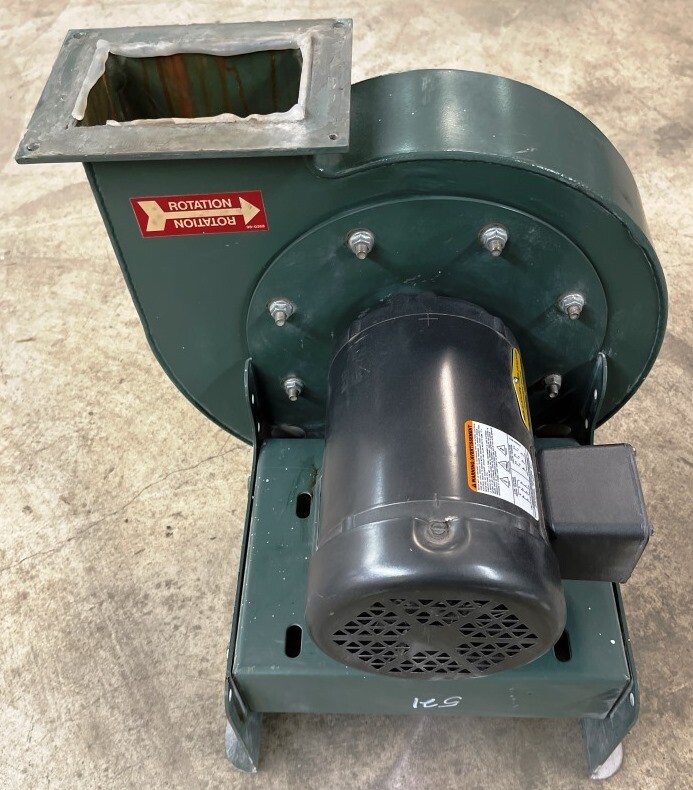 NYB COMPACT GI FAN WITH BALDOR RELIANCE INDUSTIAL MOTOR Z03268/M3537