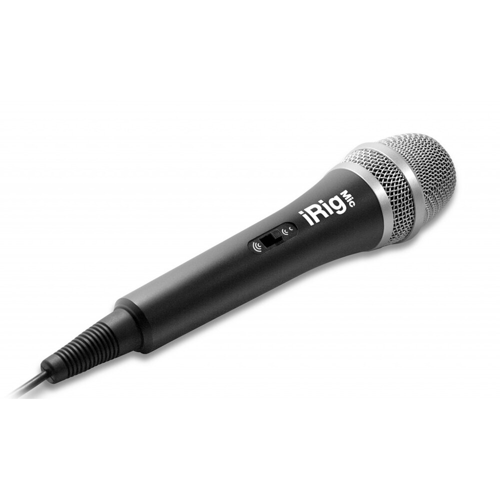 IK Multimedia iRig Mic Handheld Microphone for iPhone iPod touch, iPad & Android