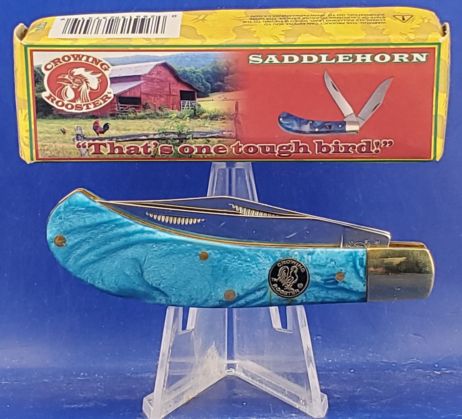 CROWING ROOSTER BARRACUDA SADDLEHORN CR-528BBY