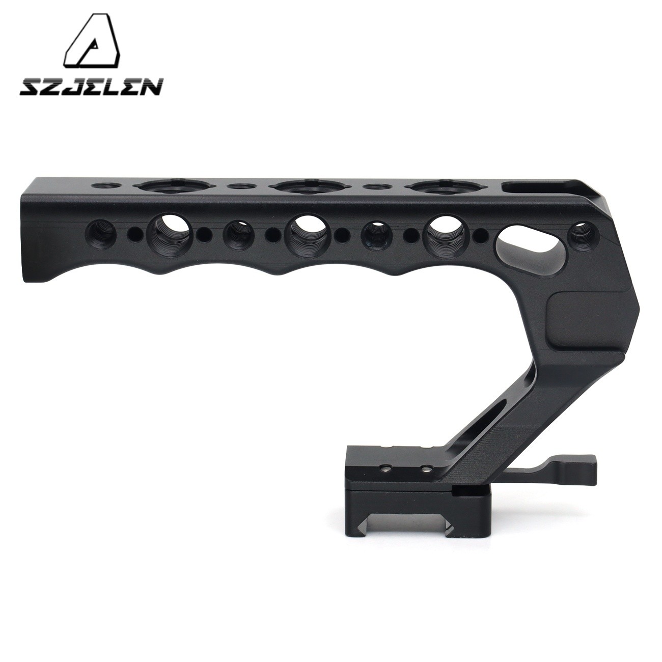 Top Handle with Quick Release NATO Grip with NATO Rail for DSLR Camera Cage