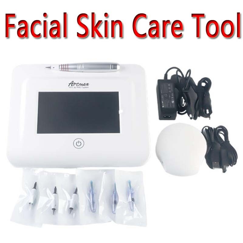 Digital Permanent Makeup Equipment Artmex V11 Machine with 3Pcs L1, 3Pcs M12 Pin