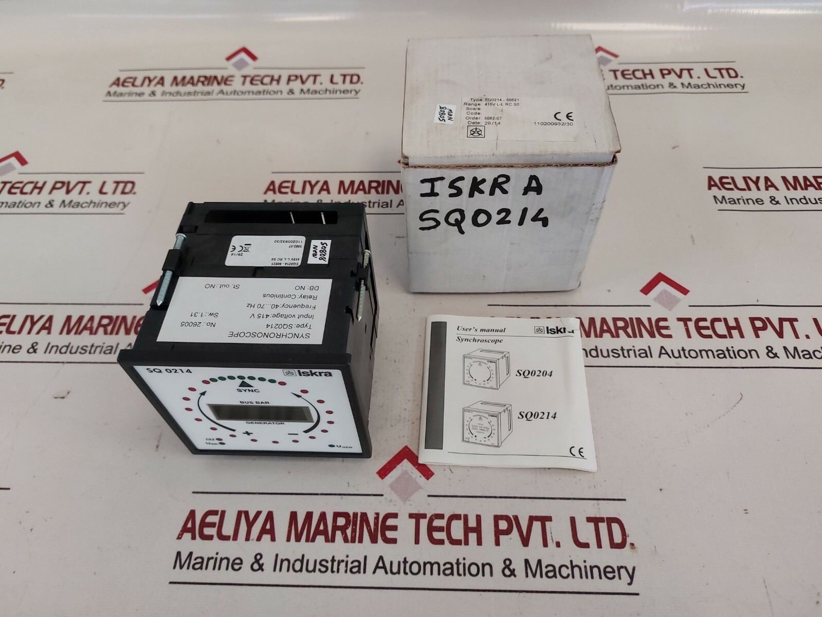 ISKRA SQ0214 Synchroscope 415V 40-75HZ SQ0214-60621 5082-07