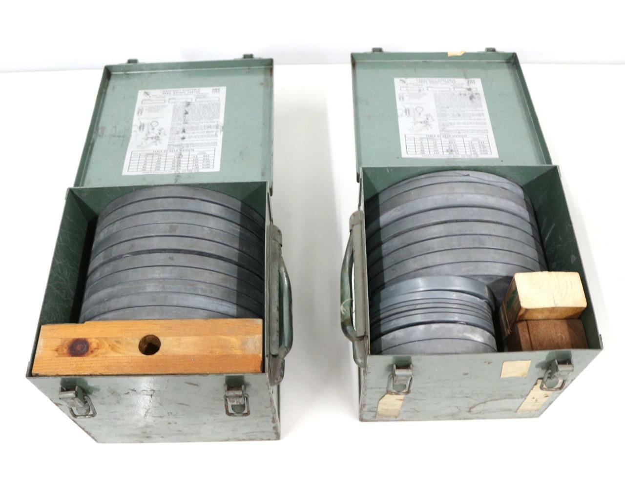 Ametek Model T Dead Weight Tester w/ Ashcroft 1305B100, 2000-10000 Range Weights