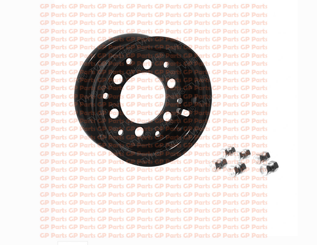 TCM 23454-40501, WHEEL - 5.00-12 SPLIT RIM ASSY (W/Nuts,Bolts,Washers)