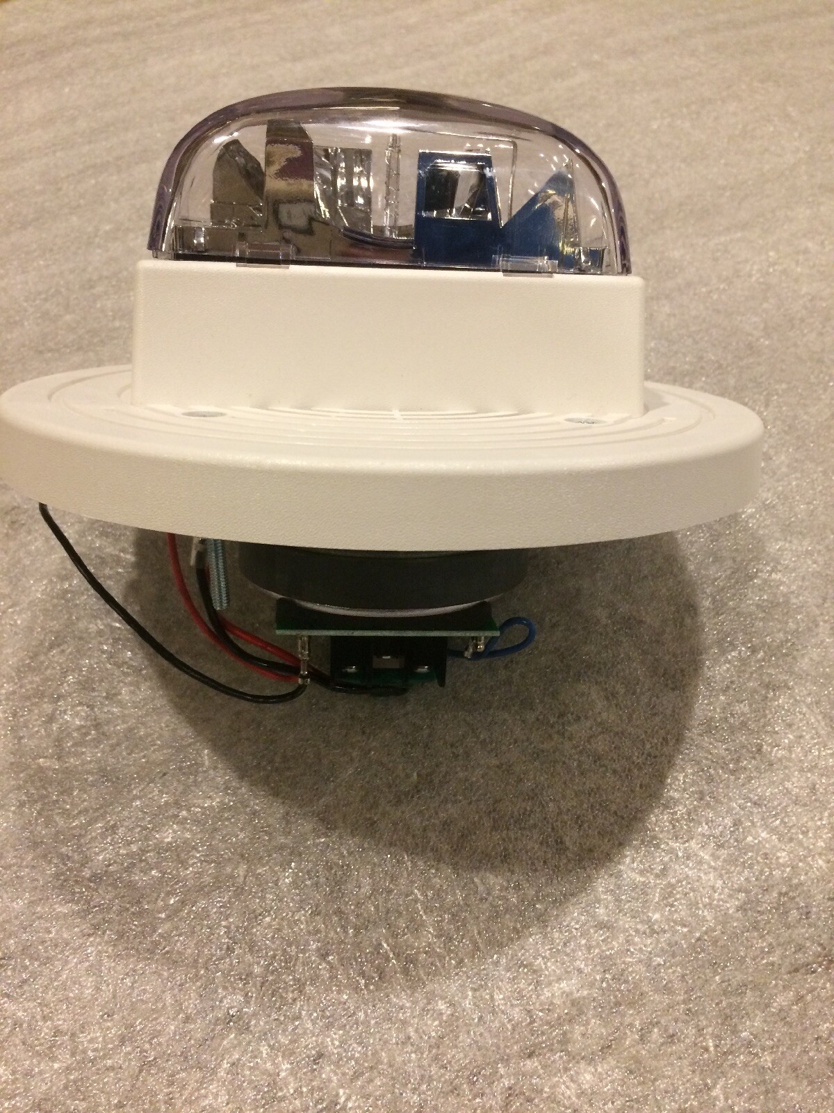 SIMPLEX 4906-9255 - S/V Addressable Multi-Candela Ceiling Mount Strobe - White