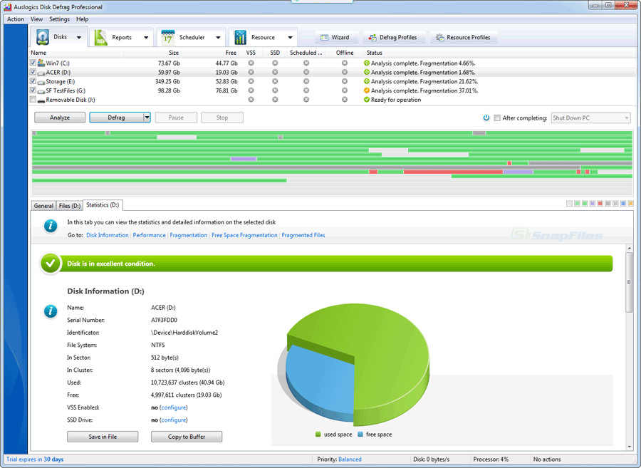 Auslogics Disk Toolkit Ensure organized disk space optimized performance