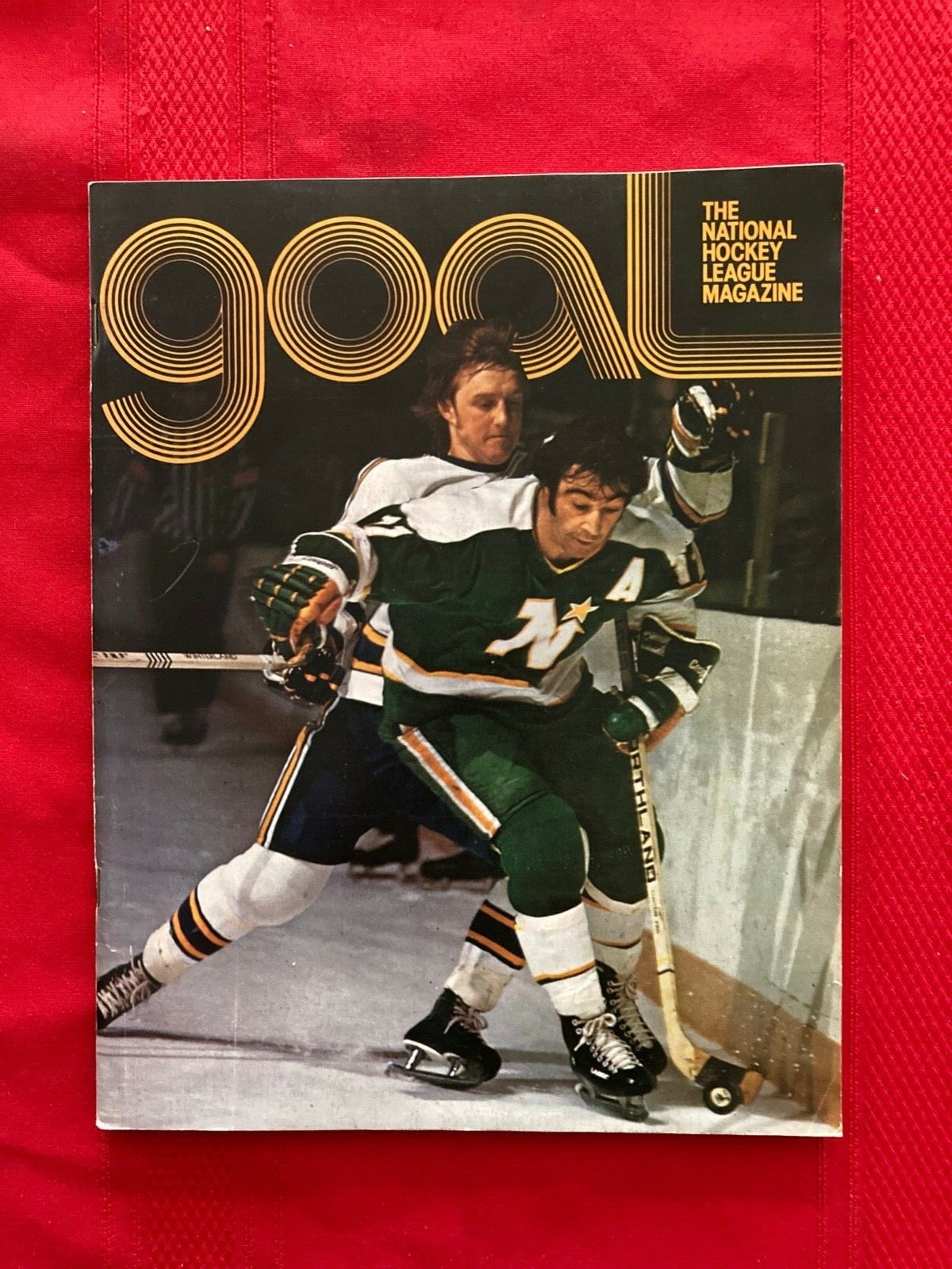 1973-1974 NHL Chicago Blackhawks program / North Stars / Esposito / Mikita