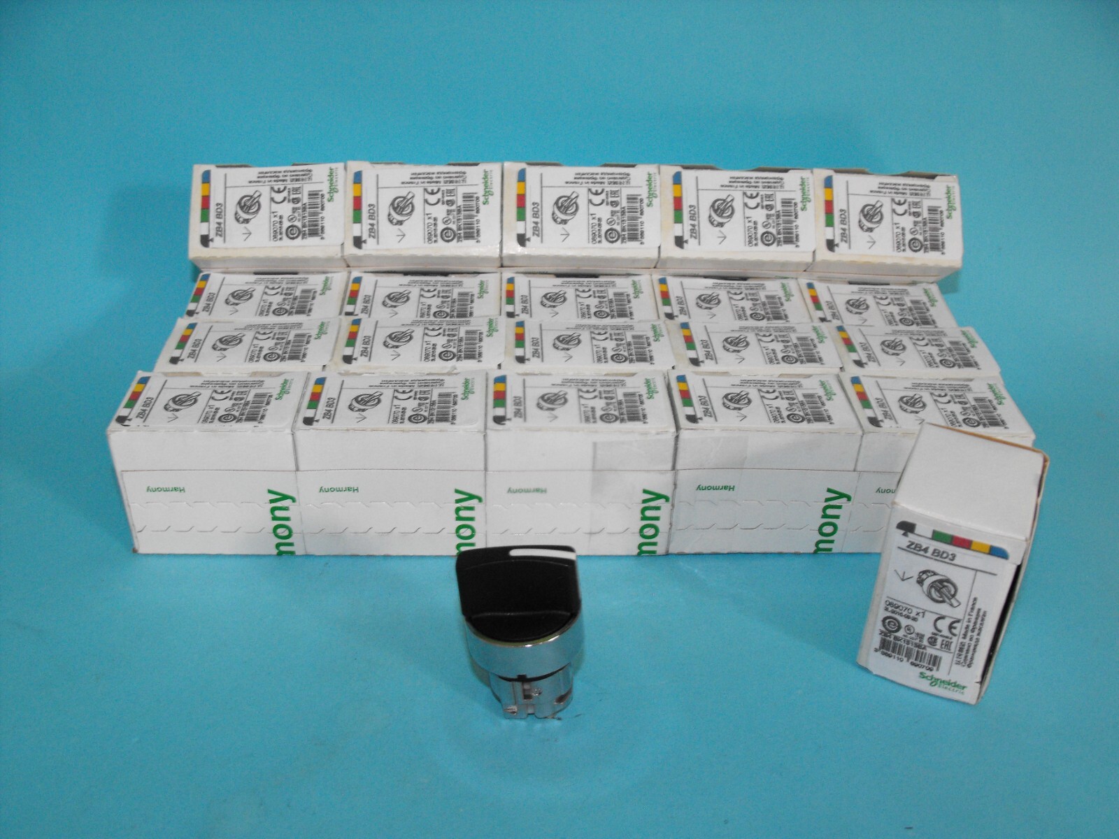 Schneider Electric.TELEMECANIQUE ZB4BD3.Selector Switch.(LOT14PCS).NEW.