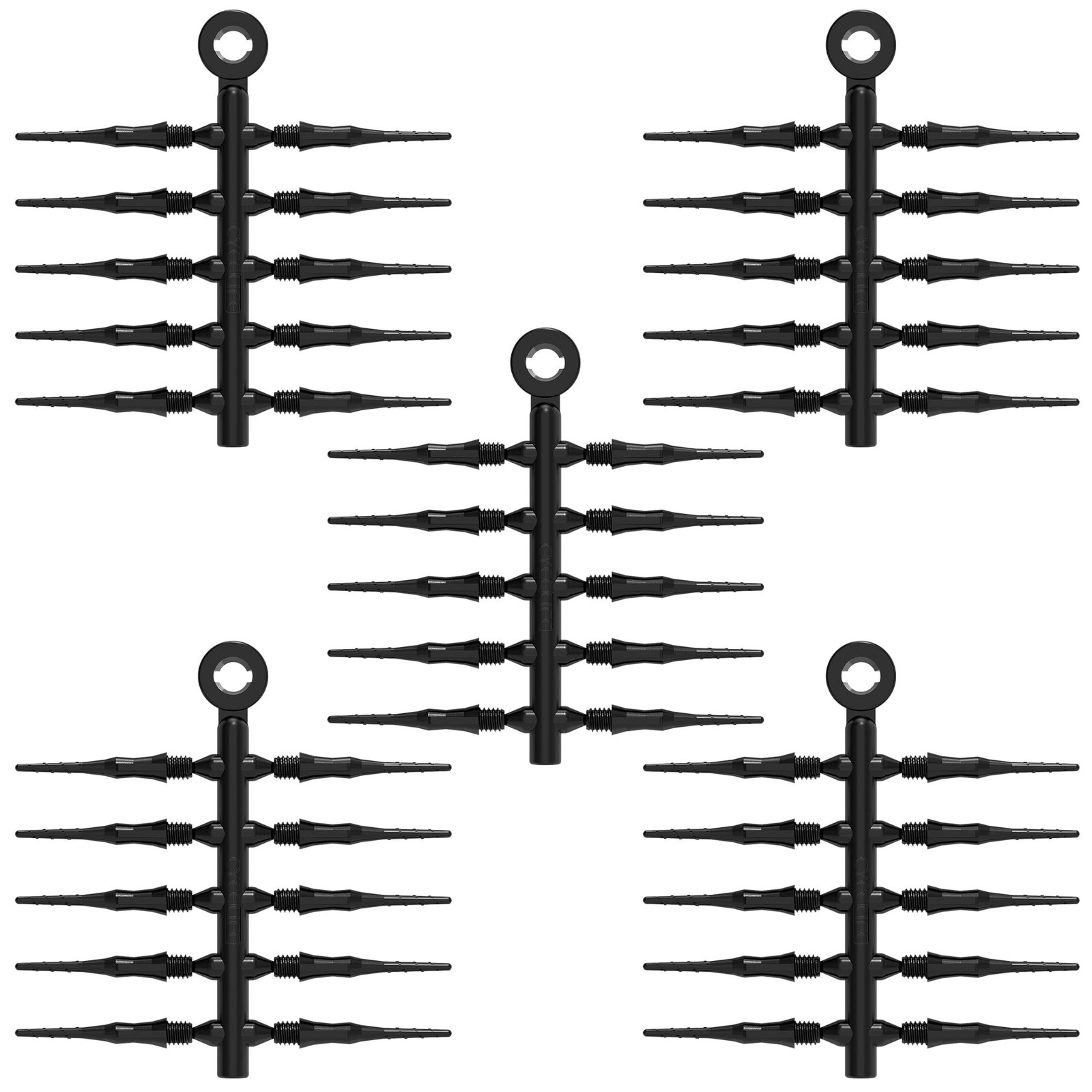 CyeeLife Fit Point Plus Tip | Soft Tip Dart Points | 2BA Thread | Dart Access...
