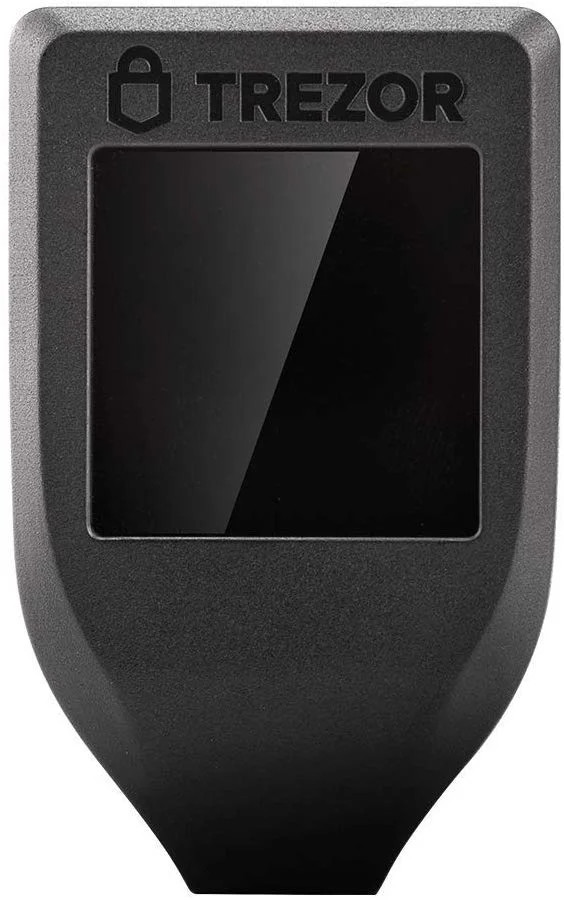 Trezor - Model T - Advanced Crypto Hardware Wallet with LCD Touch Screen - Black