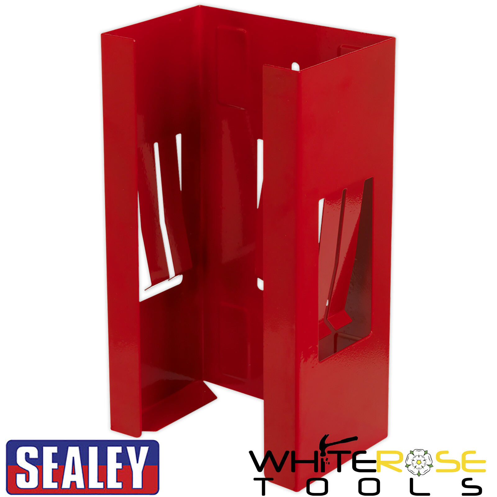 Sealey Magnetic Disposable Glove Dispenser Metal Wall Mounted Self Adjusting