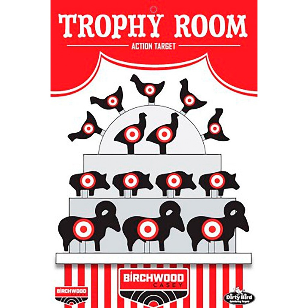 Birchwood Casey Dirty Bird Trophy Roomâ€‹â€‹ 12x18" 6pk