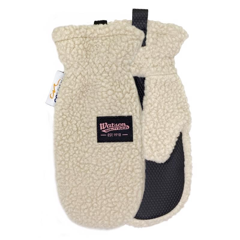 Watson Gloves Polyester Baby Baa Baa Mitt Cold Weather Gloves Cream XXS #9383XXS