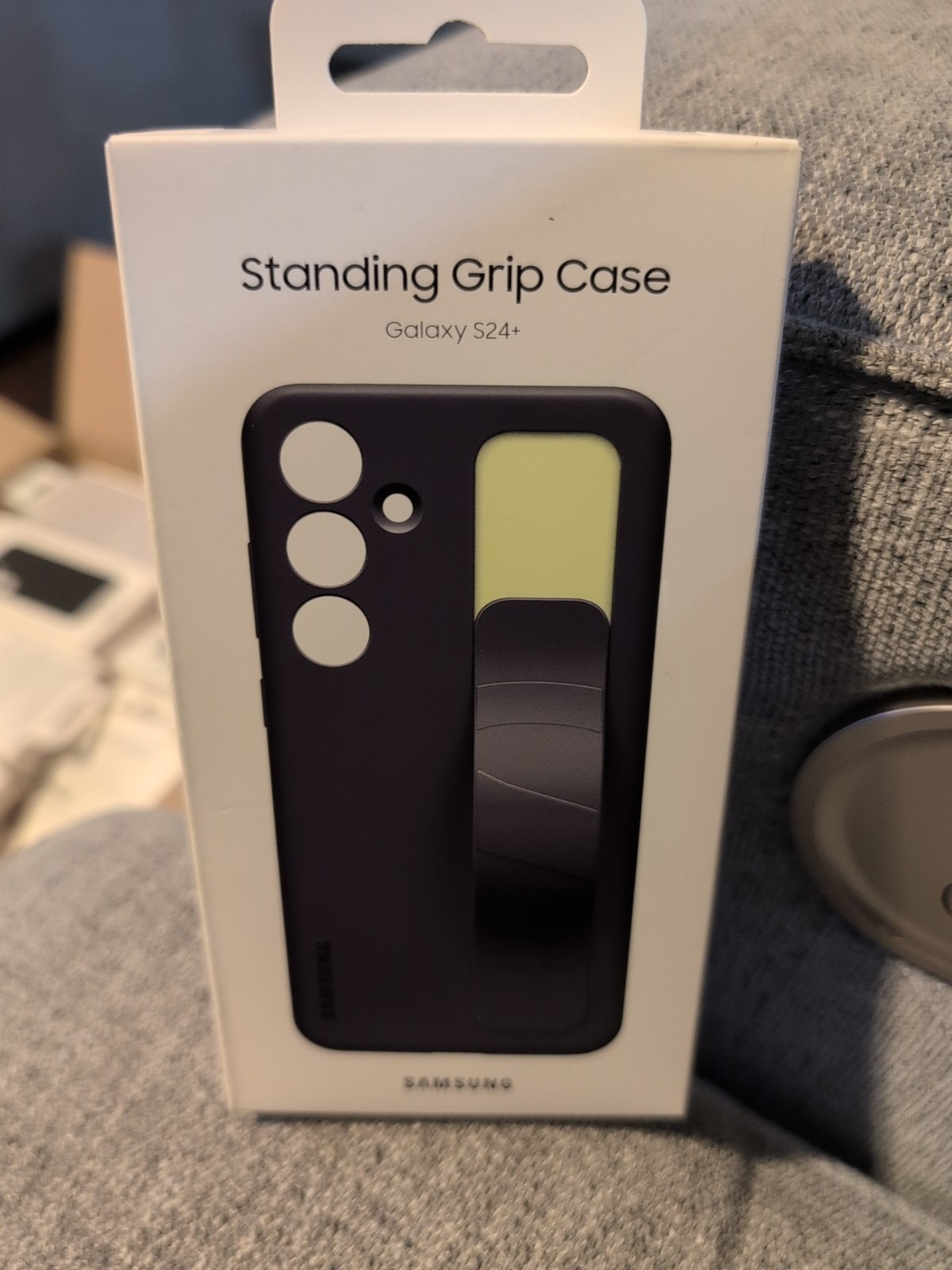 Samsung Standing Grip Case for Galaxy S24+ - Dark Violet