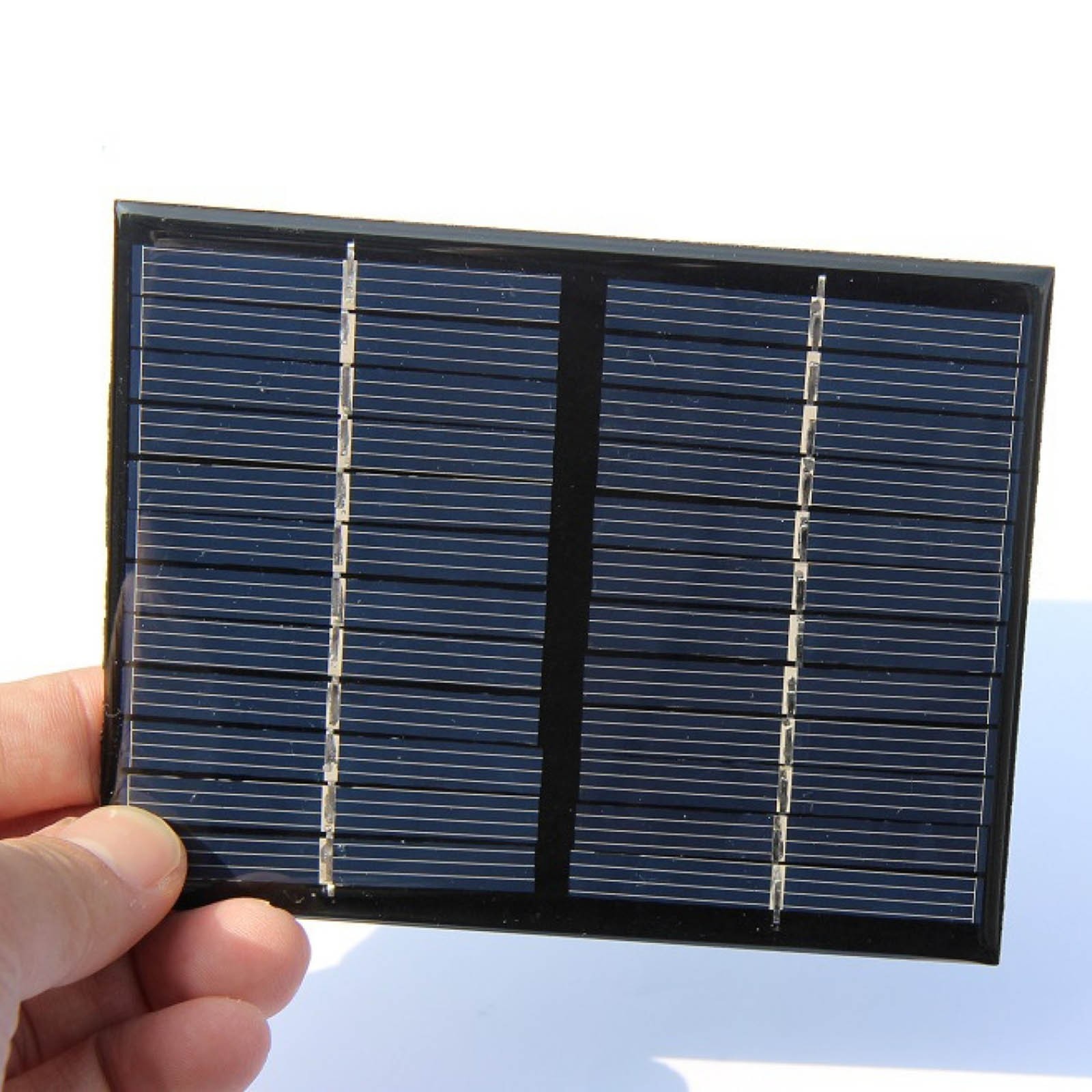 1Pair Solar Panel Cell Module Epoxy Charger For Charging Cellphones DC Batteries